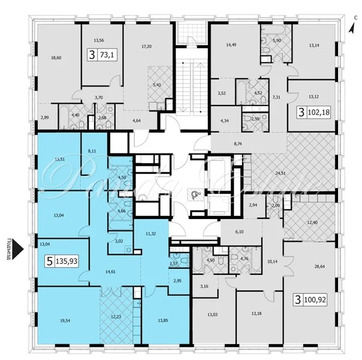 Москва, 4-х комнатная квартира, ул. Генерала Дорохова д.39, 92800000 руб.