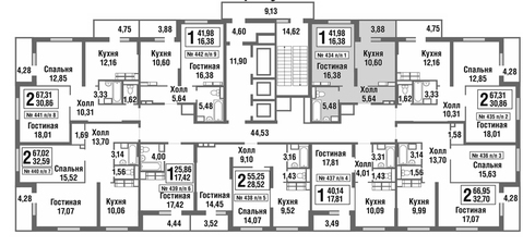 Москва, 1-но комнатная квартира, улица Татьянин Парк д., 5264732 руб.