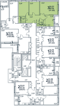 Москва, 3-х комнатная квартира, ул. Радиальная 6-я д.7, к 31, 7545399 руб.