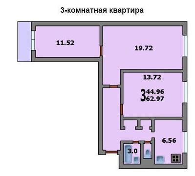 Москва, 3-х комнатная квартира, ул. Широкая д.2 к1, 50000 руб.