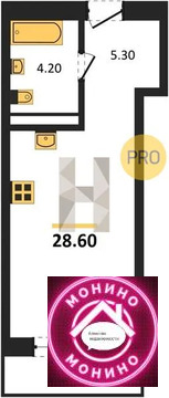 Москва, 1-но комнатная квартира, ул. Тагильская д.д. 6, 13520000 руб.