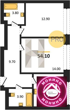 Москва, 2-х комнатная квартира, ул. Маршала Бирюзова д.д. 3, 27907912 руб.