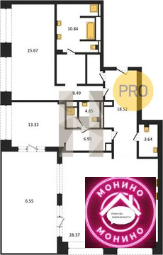 Москва, 2-х комнатная квартира, ул. Садовая-Сухаревская д.д. 14 стр. 1, 310661715 руб.