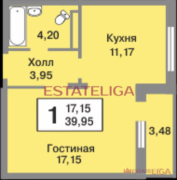 Москва, 1-но комнатная квартира, улица Татьянин Парк д.16к3, 10900000 руб.