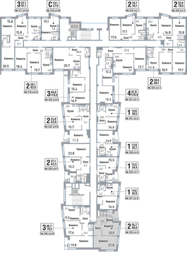 Москва, 2-х комнатная квартира, ул. Саморы Машела д.5, 7752000 руб.