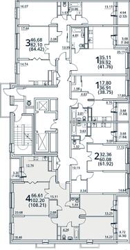 Москва, 4-х комнатная квартира, ул. Радиальная 6-я д.7, 9884983 руб.