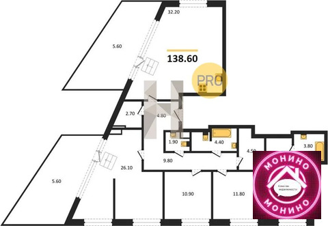 Москва, 4-х комнатная квартира, ул. Летниковская д.д. 4/6а, 118602281 руб.