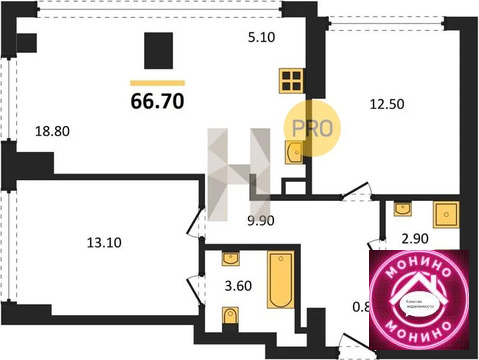 Москва, 2-х комнатная квартира, Кутузовский прд. д.д. 16, 62175999 руб.