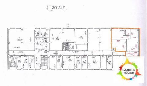 Офисный блок смешанной планировки, 8400 руб.