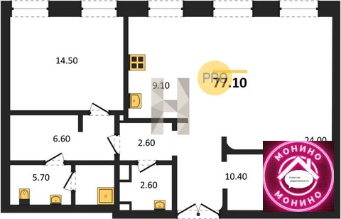Москва, 1-но комнатная квартира, ул. Никольская д.д. 10/2, 292980000 руб.