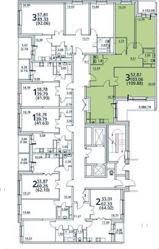 Москва, 3-х комнатная квартира, ул. Радиальная 6-я д.7, 9892496 руб.