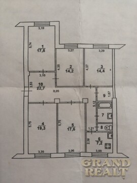 Лыткарино, 5-ти комнатная квартира, ул. Первомайская д.10, 8500000 руб.