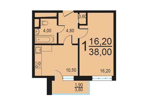Москва, 1-но комнатная квартира, Внутренний проезд д.8с1, 7642218 руб.