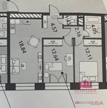 Москва, 2-х комнатная квартира, улица Архитектора Щусева д.5к2, 24000000 руб.