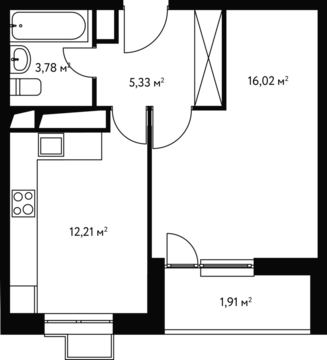 Москва, 1-но комнатная квартира, ул. Чертановская д.59, 6982940 руб.