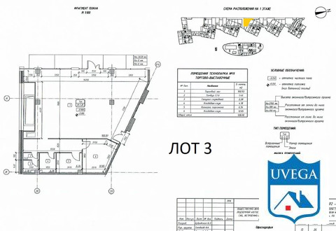 Сдается в аренду торговая площадь г Москва, ул Поляны, д 5, 42000 руб.