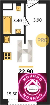 Москва, 1-но комнатная квартира, 1 Грайвороновский прд. д.д. з/у 2/2, 11544740 руб.