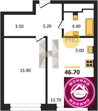 Москва, 1-но комнатная квартира, Ленинградское шос. д., 22430010 руб.
