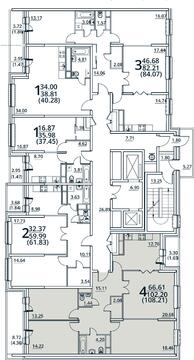 Москва, 4-х комнатная квартира, ул. Радиальная 6-я д.7, 9738900 руб.