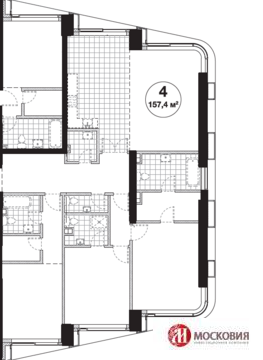 Москва, 4-х комнатная квартира, 5-й Донской пр-д д.21А с20, 56475000 руб.