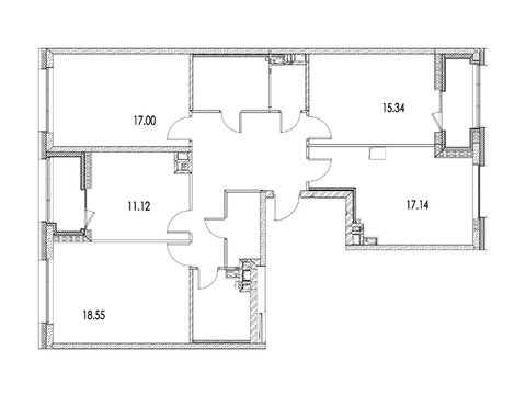 Москва, 4-х комнатная квартира, ул. Автозаводская д.Вл23, 32277982 руб.