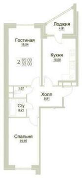Раменское, 2-х комнатная квартира, ул.Крымская д.2, 3900000 руб.