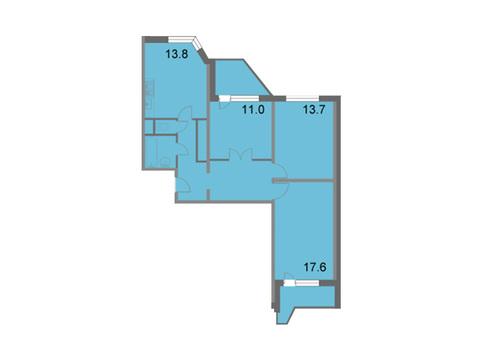 Москва, 3-х комнатная квартира, Грайвороновский 2-й проезд д.вл38с4, 9829032 руб.