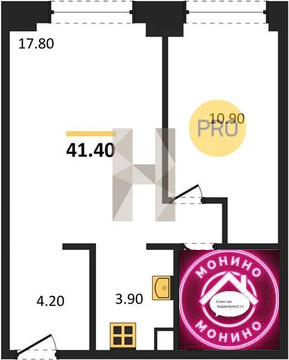 Москва, 1-но комнатная квартира, 1 Грайвороновский прд. д.д. з/у 2/2, 14823270 руб.