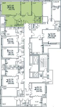 Москва, 3-х комнатная квартира, ул. Радиальная 6-я д.7, 8815050 руб.