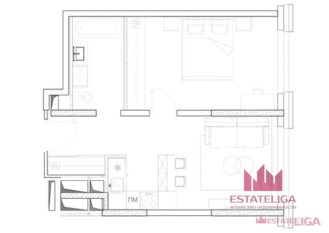 Москва, 1-но комнатная квартира, 1-й Котляковский переулок д.4к3, 24500000 руб.