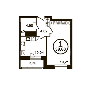 Москва, 1-но комнатная квартира, ул. Петра Алексеева д.12а корп.1, 6444504 руб.