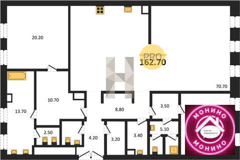 Москва, 2-х комнатная квартира, Богоявленский пер. д.д. вл. 3с1, 569450000 руб.