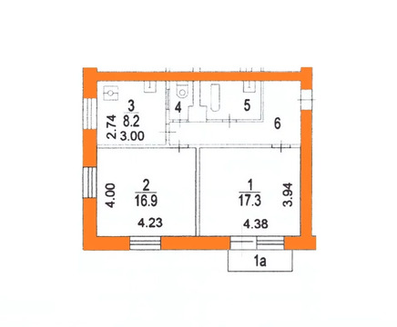 Москва, 2-х комнатная квартира, ул. Расплетина д.8 к2, 13900000 руб.