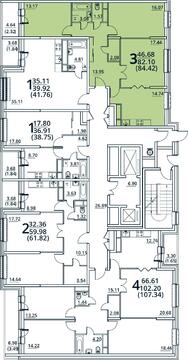 Москва, 3-х комнатная квартира, ул. Радиальная 6-я д.7, 6960429 руб.