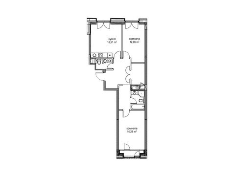 Москва, 2-х комнатная квартира, ул. Автозаводская д.Вл23, 14490033 руб.