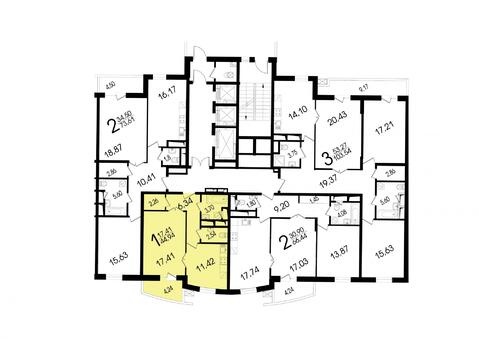 Москва, 1-но комнатная квартира, ул. Лобачевского д.118, 8990000 руб.