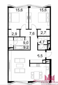 Москва, 3-х комнатная квартира, ул. Садовническая д.29, 49990000 руб.
