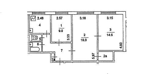 Москва, 3-х комнатная квартира, ул. Академика Варги д.2, 8299000 руб.