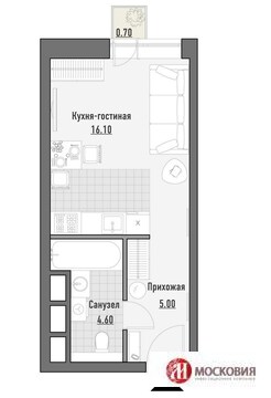 Москва, 1-но комнатная квартира, ул. Ямская 2-я д.6, 5271600 руб.