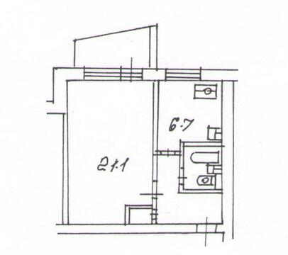 Москва, 1-но комнатная квартира, ул. Дубнинская д.12 к4, 4690000 руб.