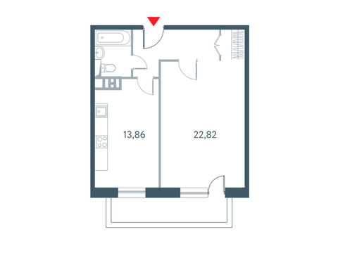 Москва, 1-но комнатная квартира, ул. Викторенко д.11С24, 13332025 руб.