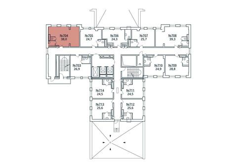 Москва, 1-но комнатная квартира, ул. Радиальная 6-я д.7, к 35, 4344198 руб.