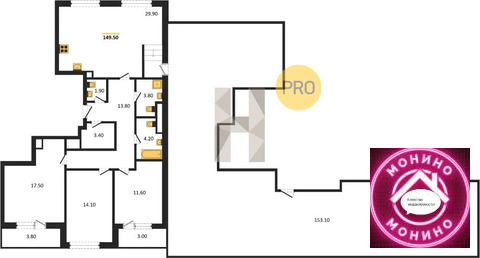 Москва, 3-х комнатная квартира, ул. Летная д.д. 95, 83720000 руб.