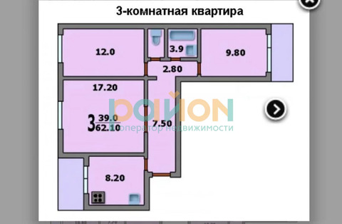 Зеленоград, 3-х комнатная квартира,  д.к1204, 13300000 руб.