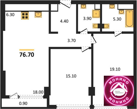 Москва, 2-х комнатная квартира, Кутузовский прд. д.д. 16, 79727392 руб.