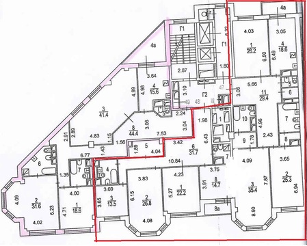 Москва, 7-ми комнатная квартира, Наставнический пер. д.3, 93000000 руб.