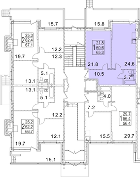 Павловская Слобода, 1-но комнатная квартира, ул. Красная  д.9 д., 6164320 руб.