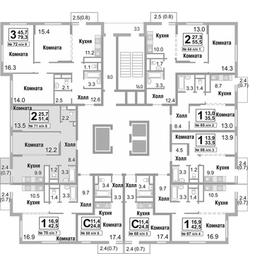 Москва, 2-х комнатная квартира, ул. Бибиревская д.4, 5540251 руб.