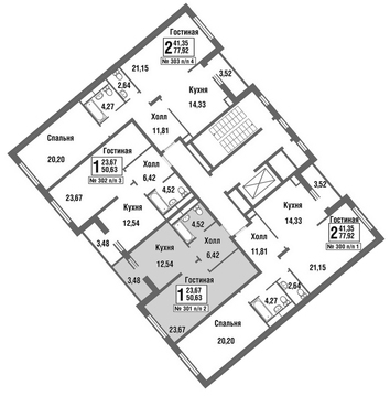 Москва, 1-но комнатная квартира, улица Татьянин Парк д., 6371785 руб.