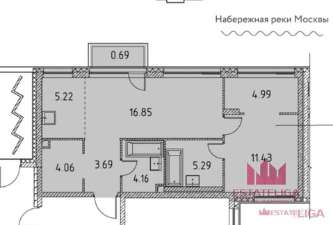 Москва, 2-х комнатная квартира, улица Мустая Карима д.12, 34500000 руб.